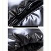 Thickened Femme Vest Coat For Students Green Solid Outwear With Hooded Plus Size Vest