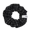 MINI CHECKERED HAIR SCRUNCHIES [NAVY]
