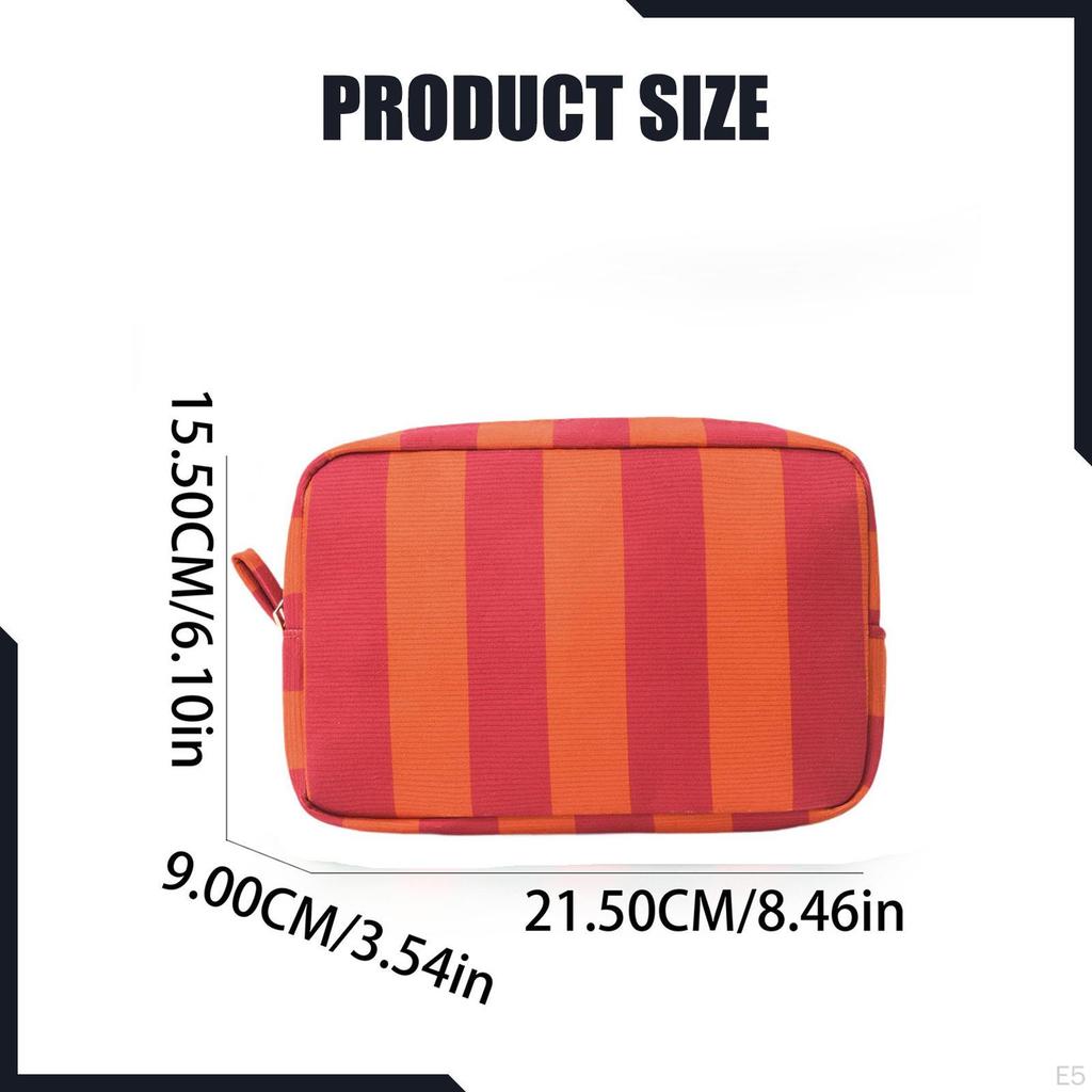 Cosmetic Pouch Portable Makeup Bag for Cord Cable Cosmetics Brushes Kids