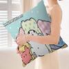 Cute Cartoon Marumofubiyori Pillow Cushion Cover Pillowcase Living Room Sofa Home Decor