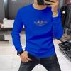 Men's 3D Little Bee Fleece-Lined Crew Neck Sweatshirt - Long Sleeve, Thickened for Autumn/Winter