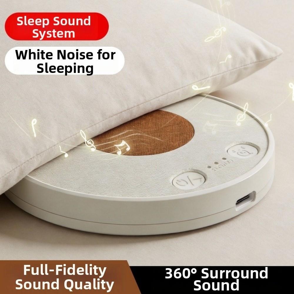 Ultra-Thin Sleep Aid Speaker Bluetooth 5.4 White Noise Machine Wireless Sleeping Speaker  Home Use