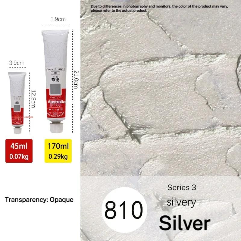 170ml Large Tubes Oil Paint Non-Toxic Excellent Tinting Strength Winsor & Newton Oil Painting Pigments for DIY Art Supplies