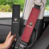 1Pcs Car Seat Belt Cover Shoulder Protection Pad For Alfa Romeo MiTo 147 Giulia 156 159 Stelvio Tonale 33 Stradale 4C GiuliettaOY5 
