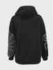 Spider Web Print Y2K Fleece Damen Hoodie - Herbst/Winter Casual Zipper Cardigan