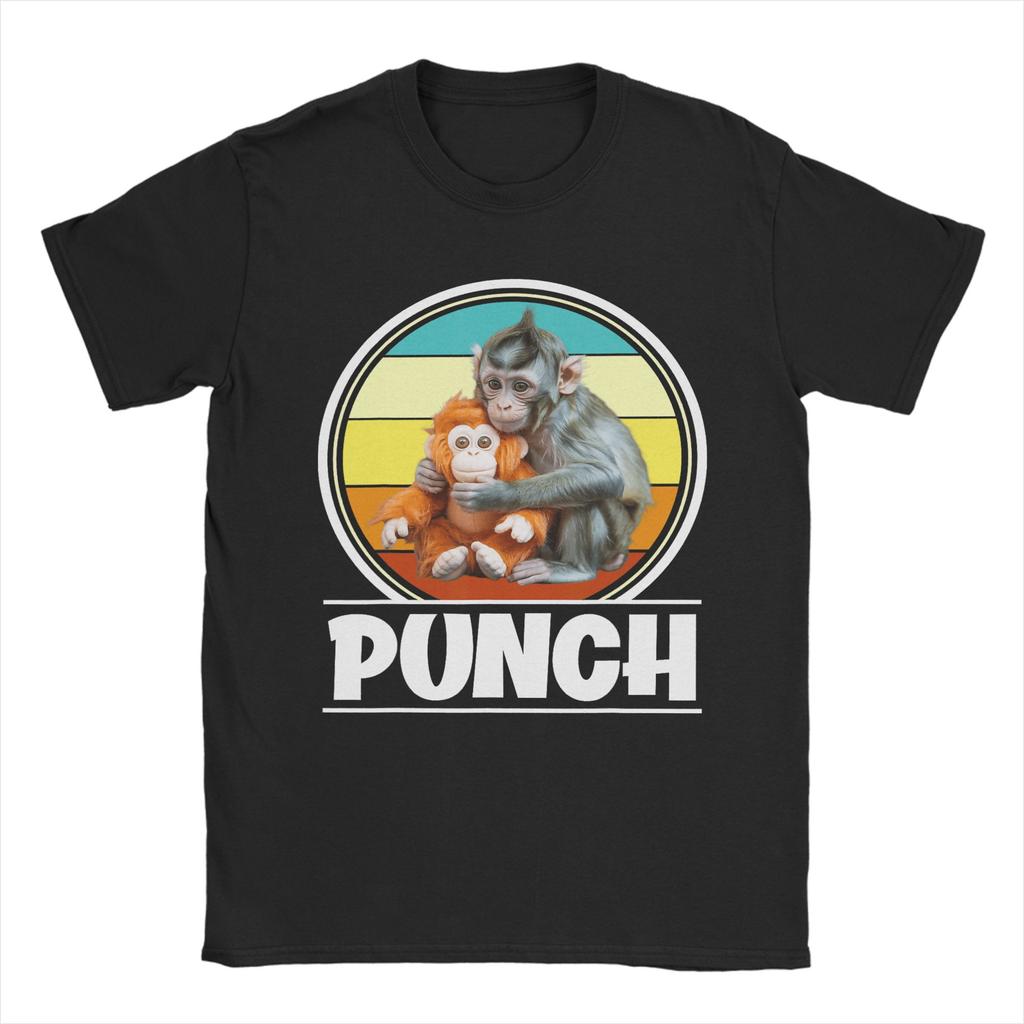 Dabbing Monkey Punch T Shirt Summer  Novelty T Shirts Couple  Cotton Crew Neck XL XL XL Tees Short Sleeve Vintage Tshirt