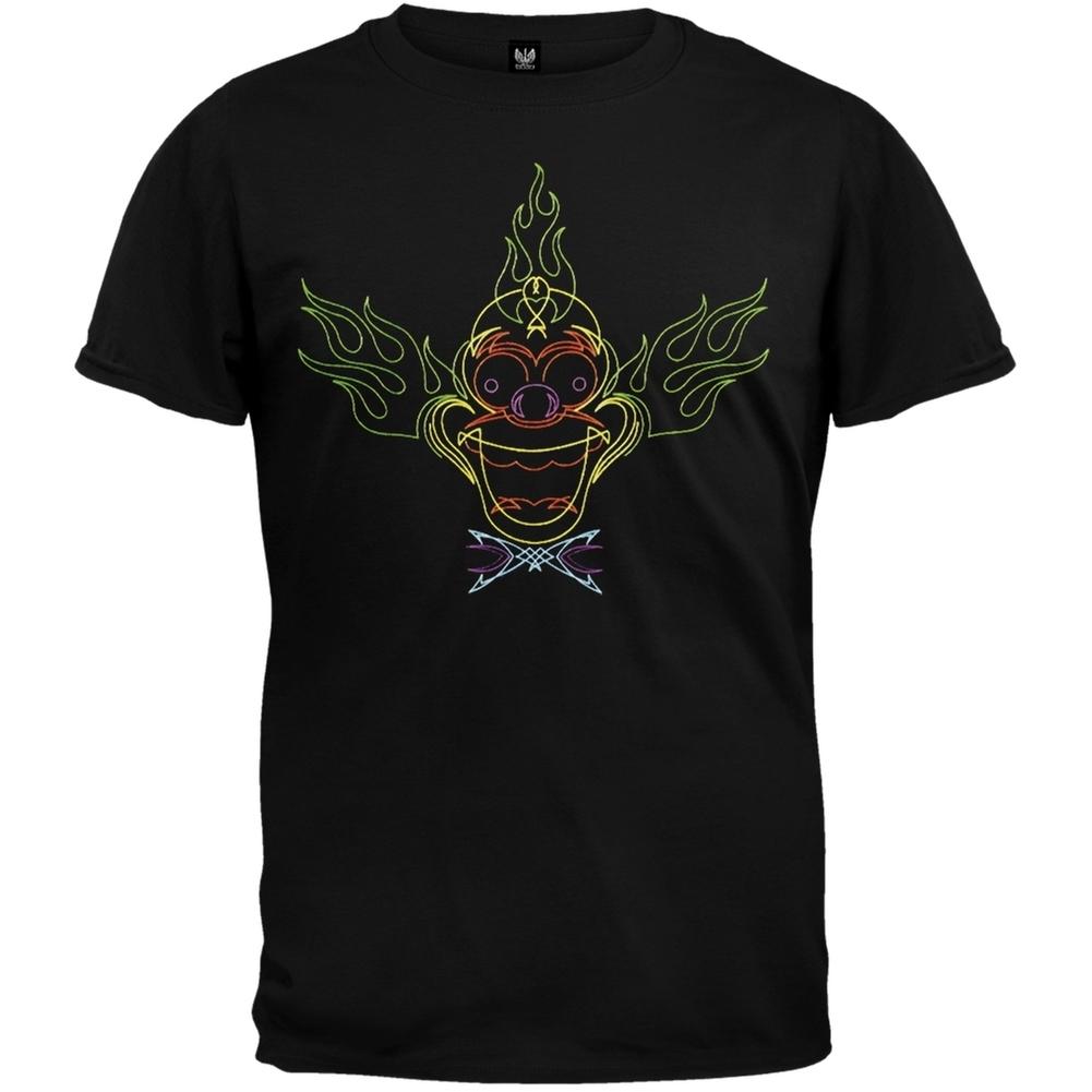 Simpsons - Krusty Pinstripe Adult Mens T-Shirt S разноцветный