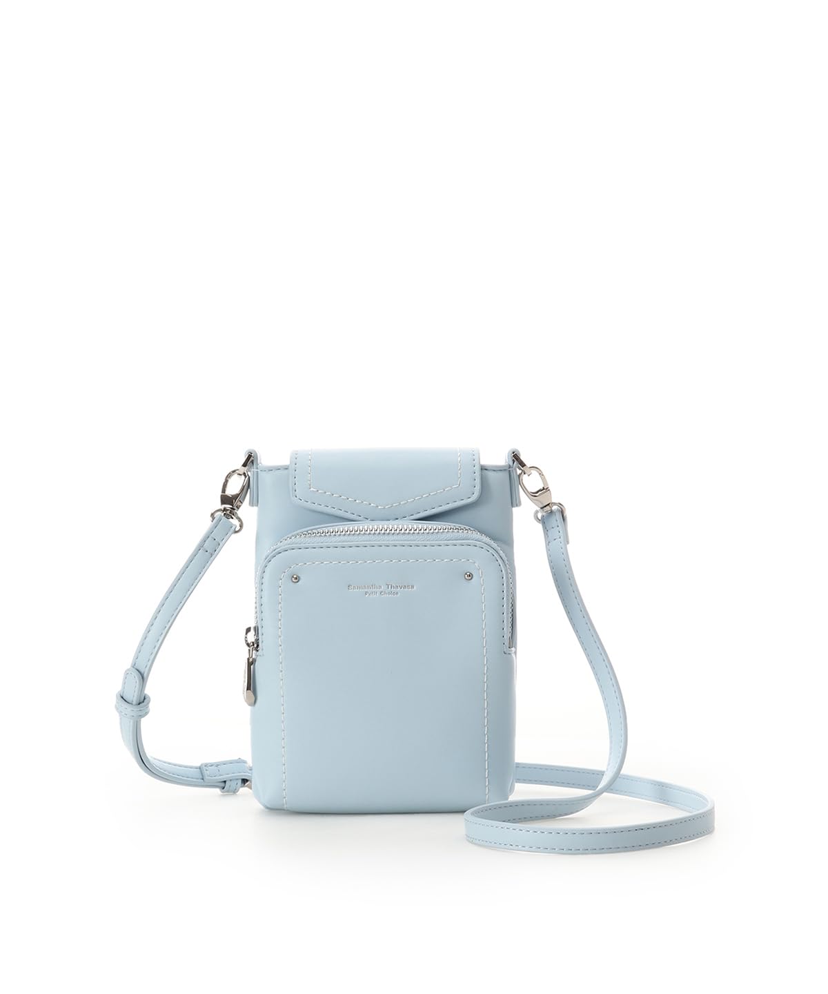 

Thavasa Petit Snap Простая наплечная сумка для смартфона для женщин [Samantha Choice] синий