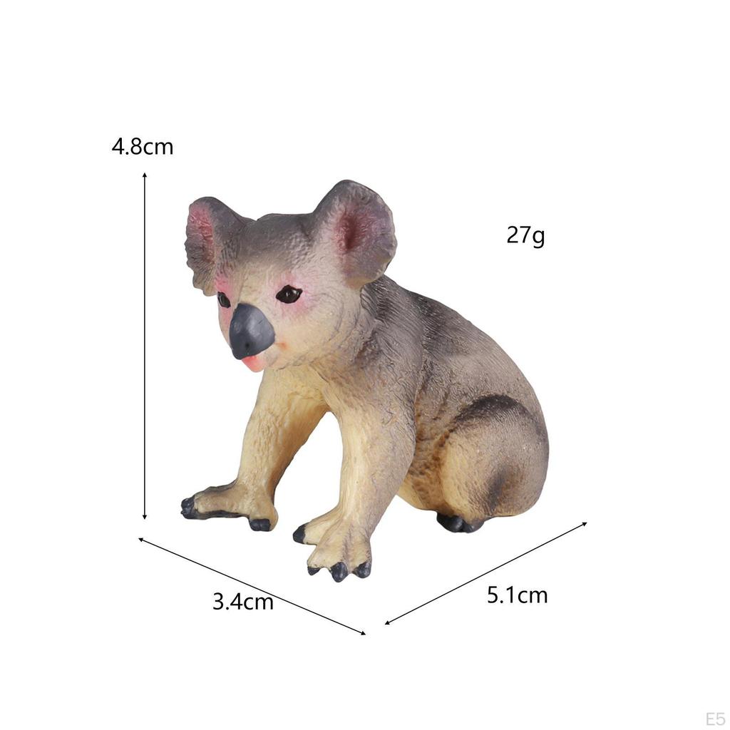 Animal Figurine Model Miniature Toys Home Decor Collection Cake Toppers Party Decoration
