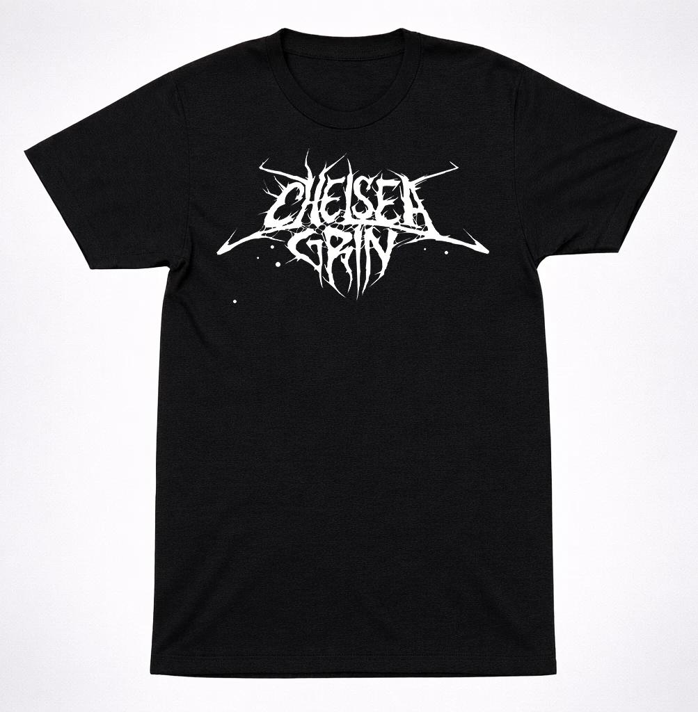 

Футболка Chelsea Grin с шипами и логотипом Группа Deathcore Metal Экстремальная Черная Футболка 4XL