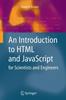 Libro An Introduction To HTML and JavaScript : for Scientists and Engineers