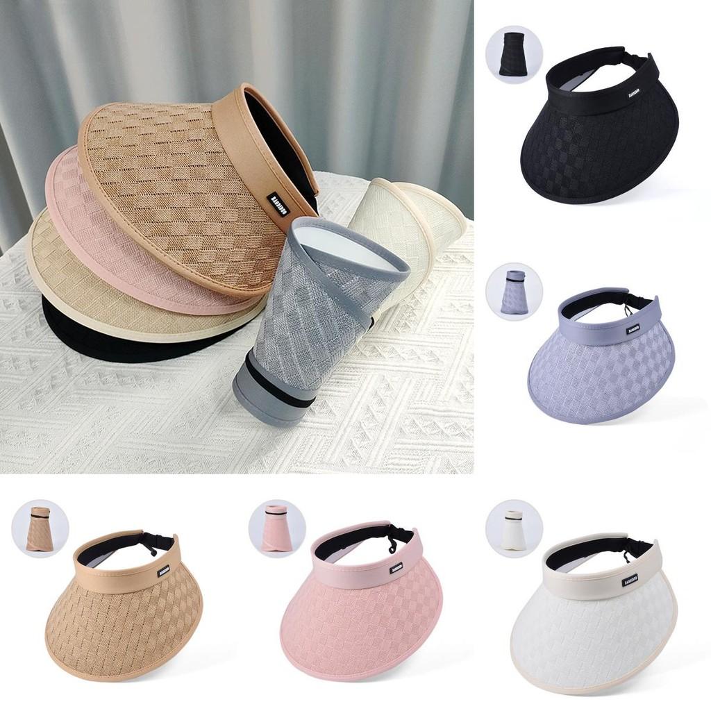 Outdoor Sun Hat Women Large Brim Uv Protection Polyester Summer Sun Hat For Travel And Leisure
