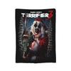 Poster von Terrifier 3 Weihnachtsdecke Fleece Weihnachten Halloween Kunst Der Clown Dünne Überwurfdecken für Sofa Outdoor Steppdecke