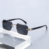 New Trendy Frameless Fashionable Glasses for Men, Beveled-cut Glasses for Women, Personalized Glasses
