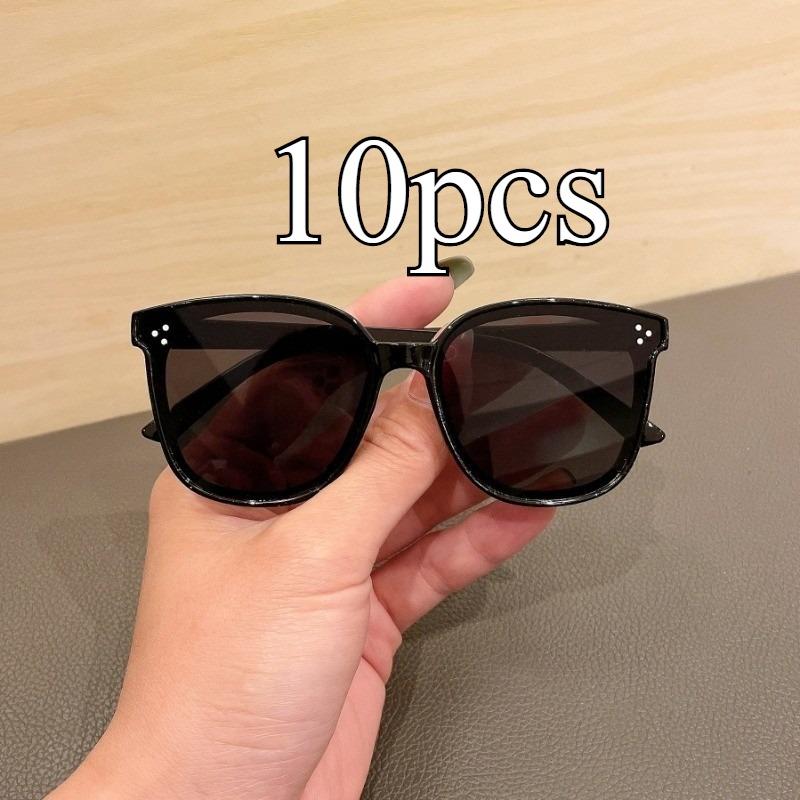 Classic UV400 Sunglasses for Kids Girls Colorful Mirror Metal Frame Eyewear Stylish Children Glasses