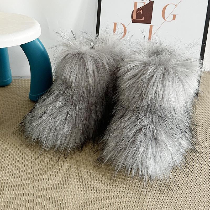 Winter Kids Boots  New Faux Fur