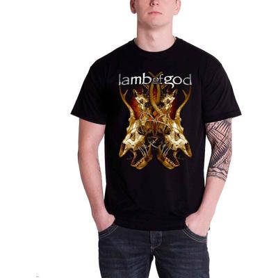 Lamb Of God Tangled Bones Band Logo Official Mens New Black T Shirt