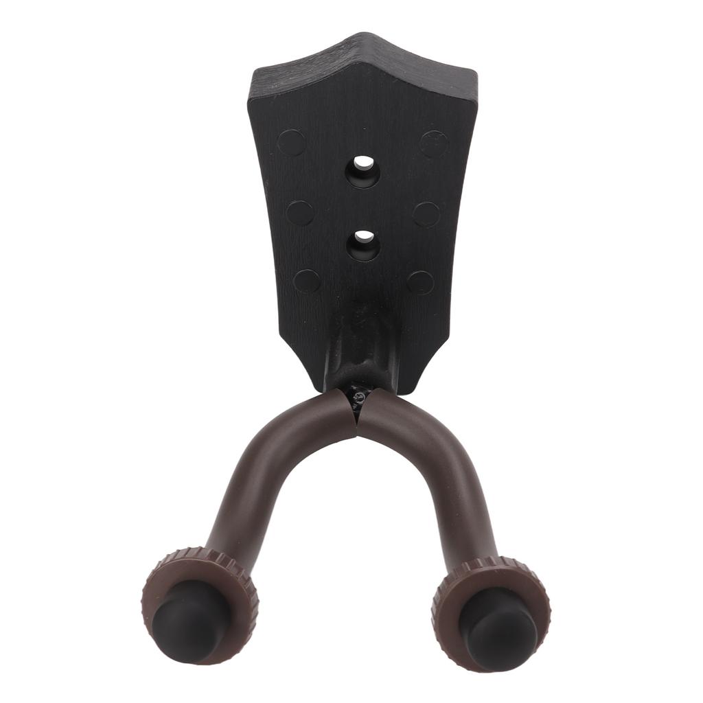 Guitar Wall Hook Black Acoustic Guitar Support Hanger Wall Mount Ukulele Holder for Music Store Showroom
