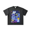 260 GSM Double Yarn 32 Count 100% Cotton Digimon V2 Garurumon Print Unisex Heavy Cotton T Shirt