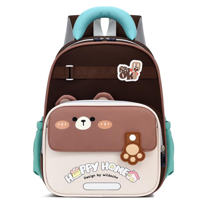 Kindergarten Backpack Lightweight And Spine-Protective For Children In Middle Senior First Grade And Elementary School Suitable For Boys And Girls