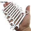 Mini Metric & Imperial Wrench Set 4-11mm Box/Open End