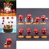 Pvc Spiderman Figures Perfect Cake Ornament For Superhero Fans