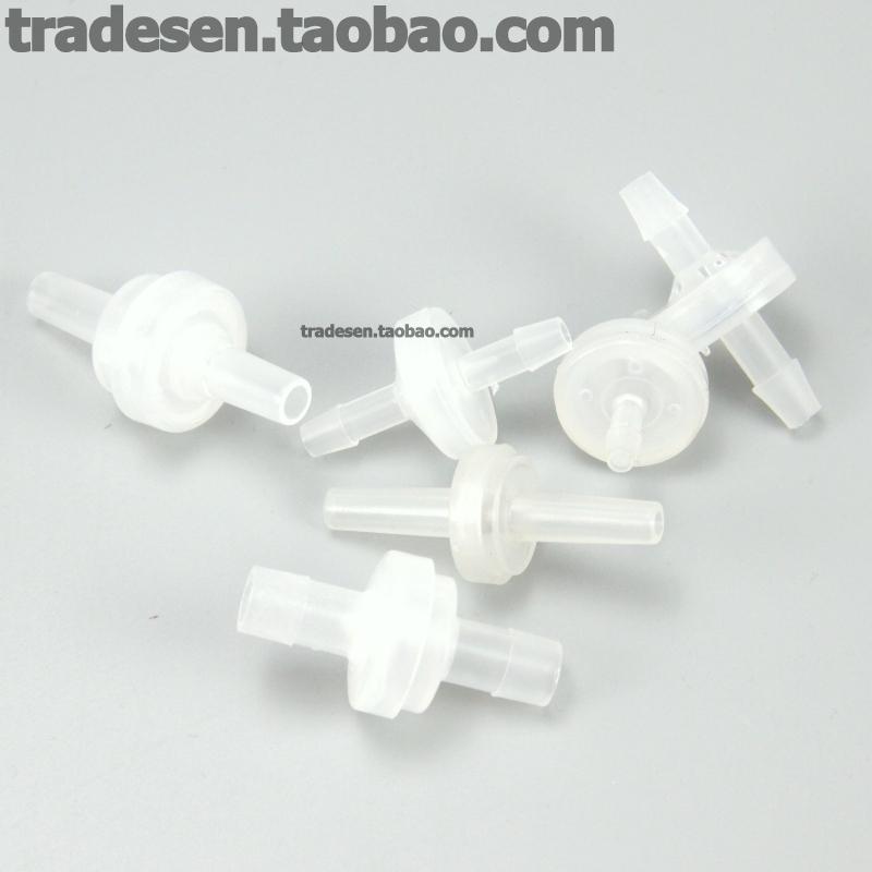 PP Plastic One-Way Check Valve for Gas and Liquid - Anti-Return Hose Barb Valve