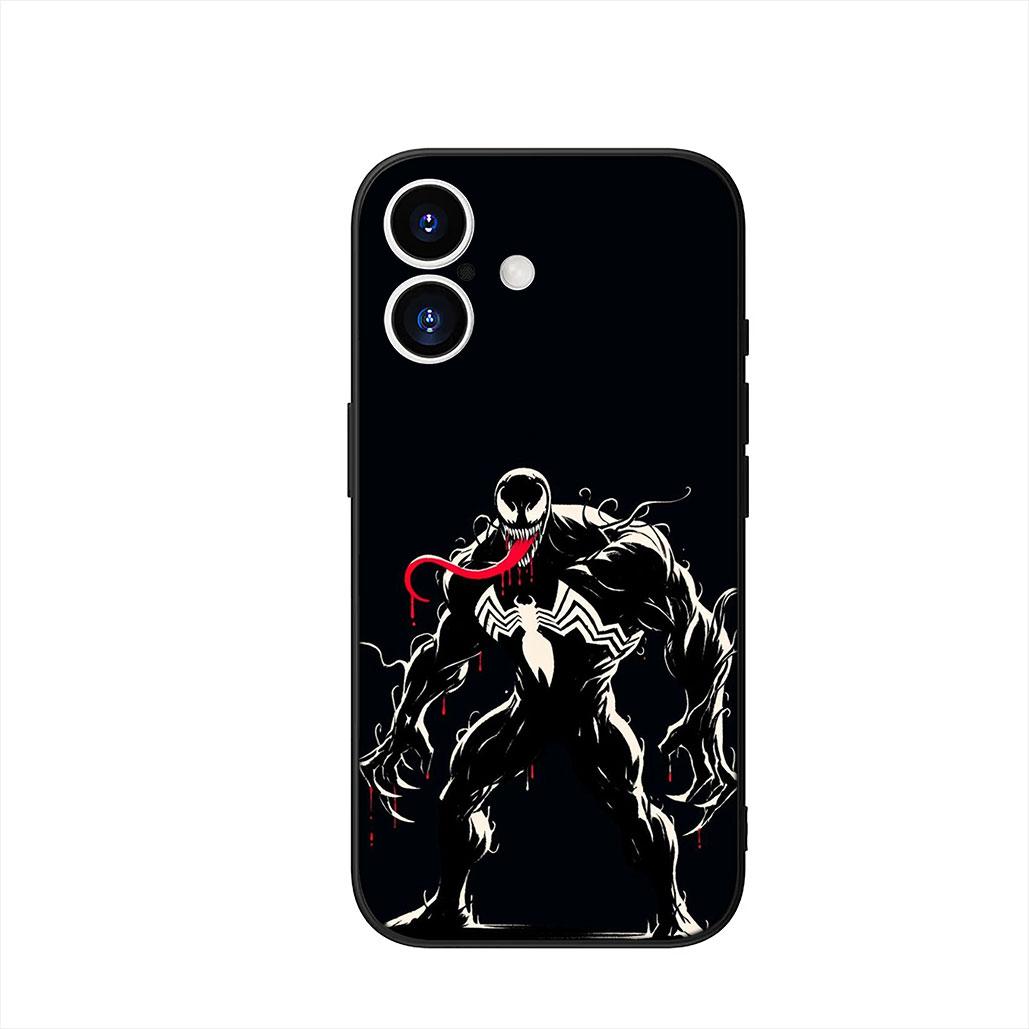 

Comics Venom Marvel Cover Phone Case for Apple iPhone 16 15 14 Plus 13 12 Mini 17 Pro Max + 16E Air 16+ ProMax iPhone 14 Pro