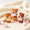 Miniature Landscape Angel Teddy Bear Creative Cute Figurine Car Decorative Gift Table Decoration Item