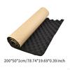 Sound Heat Insulation Mat 200cm 10mm Thickness Pad Noise Reduction for Trunks Engine