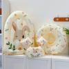 Children's Inflatable Little Rabbit Swim Ring with Double Airbag and Thickened Float Sleeves