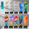 Colorful Crystal Blade Award: Outstanding Employee and Team Commemorative Trophy for Annual Meeting