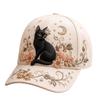 3D Embroidery Halloween Baseball Cap Cotton Material Baseball Hat  Party Wear