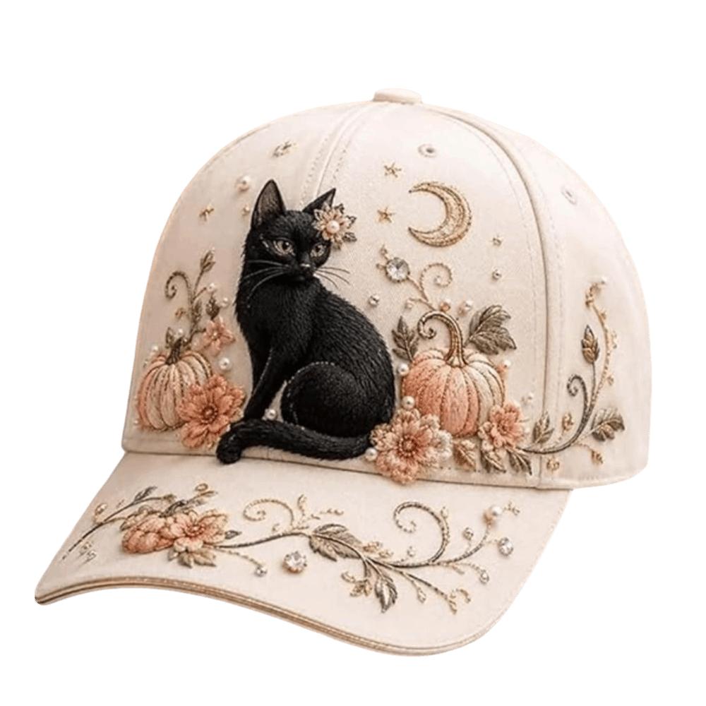3D Embroidery Halloween Baseball Cap Cotton Material Baseball Hat Party Wear