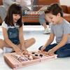 Kids' Educational Wooden Catapult Chess Game - Interactive Parent-Child Strategy Toy