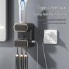 Smart UV Sterilizing Automatic Toothpaste Dispenser and Toothbrush Holder
