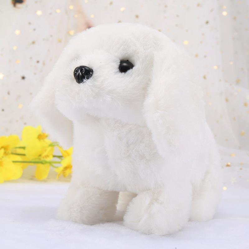 Electric Plush Pet: Jumping Sound Teddy Dog & Wagging Tail Husky