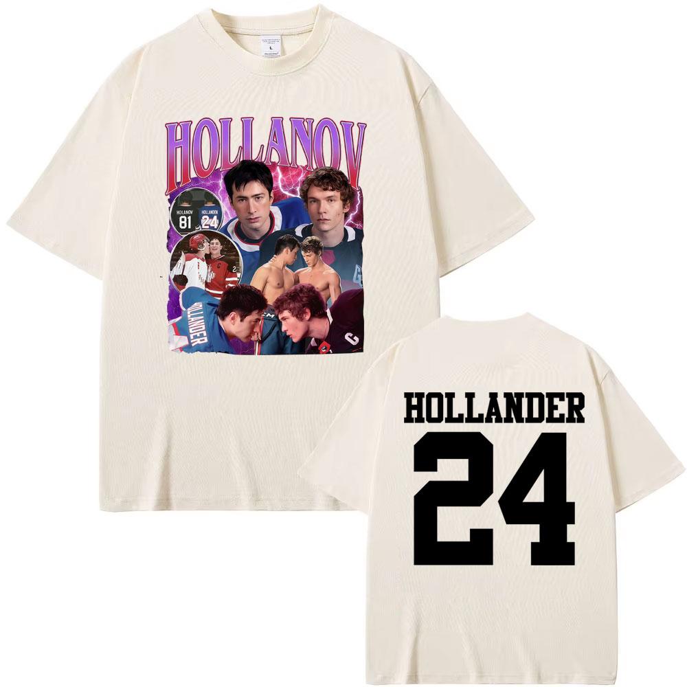 

Shane Hollander Ilya Rozanov Heated Rivalry T Shirts Men Women Harajuku Style Summer T Shirt Cozy Short Sleeve Oversized TShirt 4XL