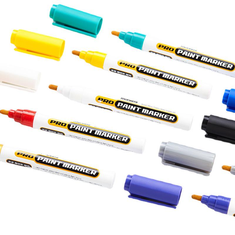 Monami 05023 Industrial Quick-Dry Waterproof Oil-Based Marker Pen