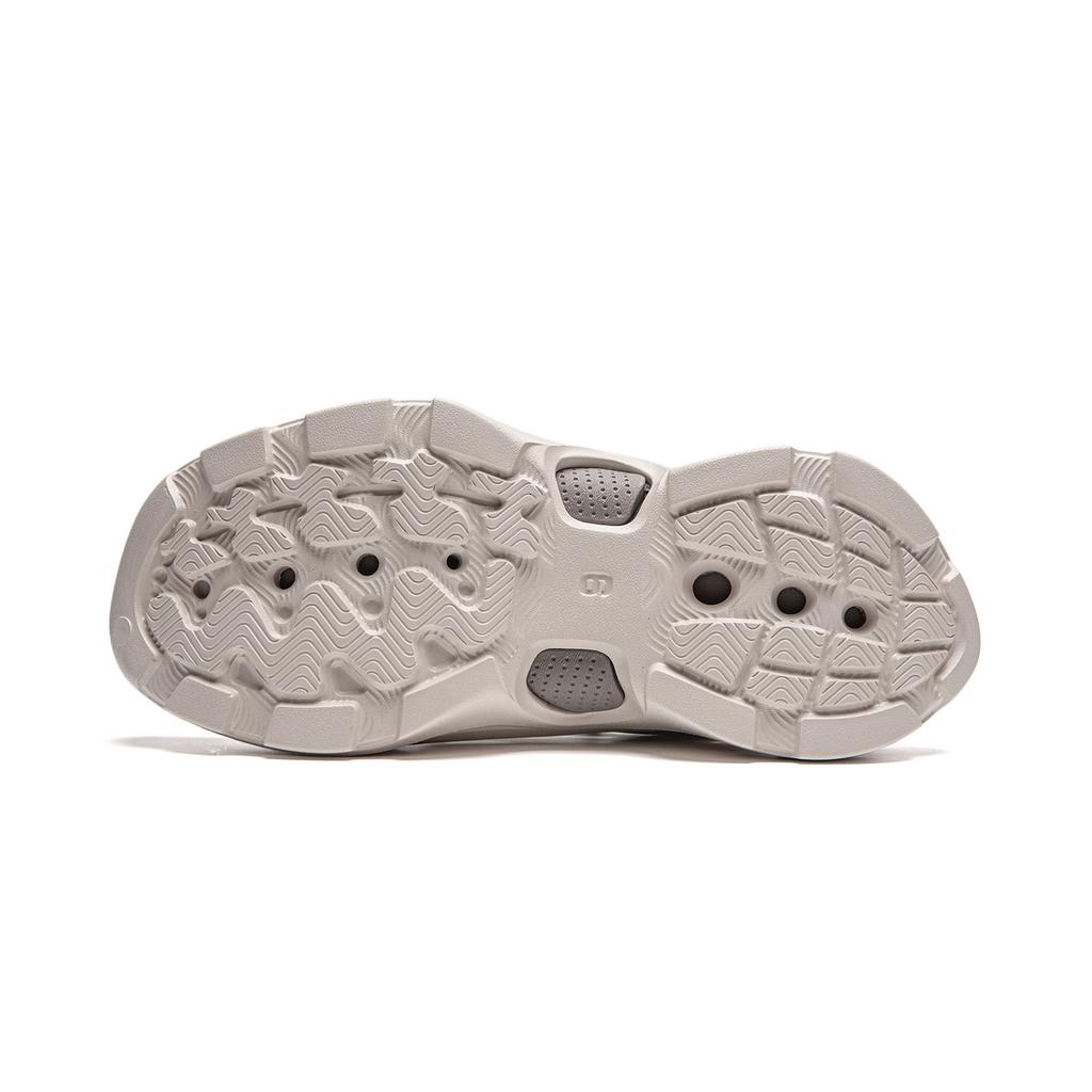 Li Ning Zhi Xing Hole Shoes Comfortable Lightweight Stylish Breathable Dry Thick Sole Increased Height Durable Non-Slip Shock Absorption AGUU009-2