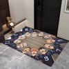 H-Haikyu Room Mats Retro Non-Slip Rug for Living Room Kitchen Welcome Mat Multiple Choice Durable Soft Floor Decor