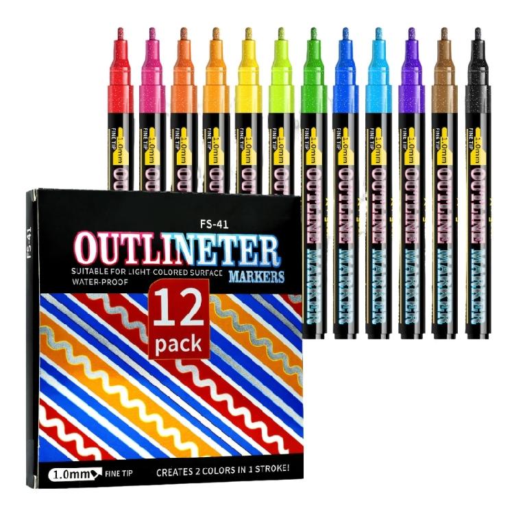 

12Pcs Classroom Organization Marker Pen Fluorescent Highlighters Soft Color Coding Systems For Marking And Office Use 1