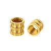 Eco-Friendly M3 Copper Knurled Insert Nut for Injection Molding