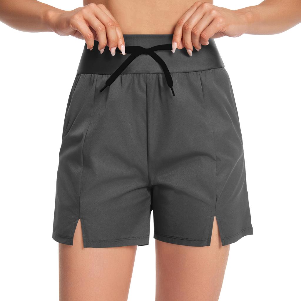Damen-Shorts mit Taschen, Freizeit-Shorts