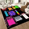 Numberblocks Fußmatte Büroteppich Perfekt für Flur Eingangsbereich Esszimmer Balkon Rutschfeste Matte Büro Heimdekor Perfektes Geschenk für Freunde Familie