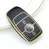 2 Buttons Tpu Car Key Case For Mercedes Benz A C E S G Class Glc Cle Cla W177 W205 W213 W222 X167 Amg Key Cover Keychain Set