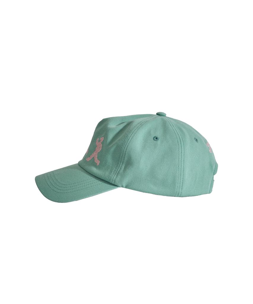 Chologseutyudio Three People Ball Cap (Green)