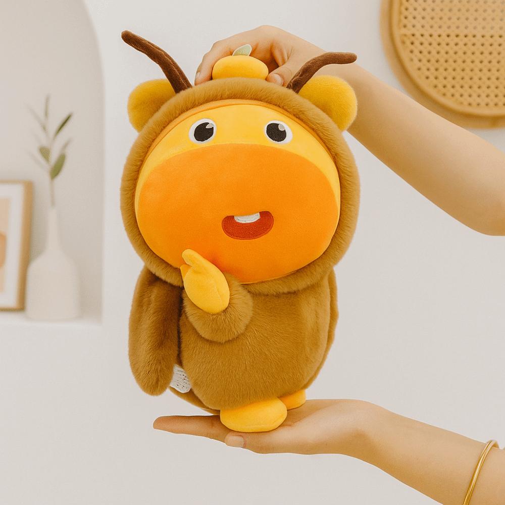 Cartoon Capybara Lulu Doll Toy Cockroach Stuffed Capybara Doll Capybara Doll Plush Doll  Boys Girls
