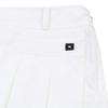 ONOFF Women Pleated Wrap Skirt Shorts Of5723la White