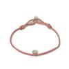 Used LV Circle Padlock Bracelet In Silver with Lock, Q95705 7986, Cotton, 12564, Sophie Turner 925 Red, Women's from